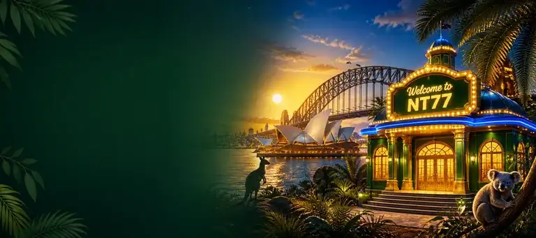 Australian landmarks welcoming players to NT77