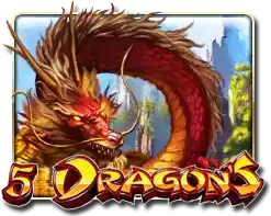 5 Dragons by Mega H5 game artwork