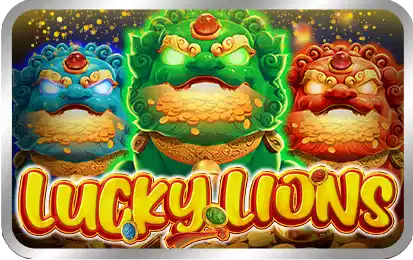 Lucky Lions by UU Slot game artwork