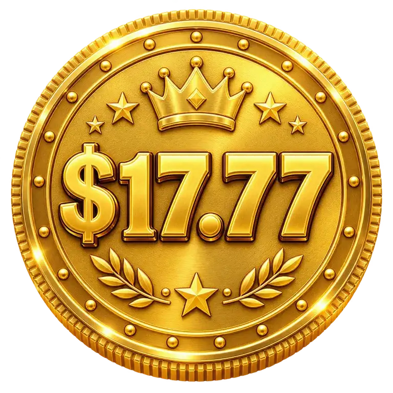 $17.77 prize